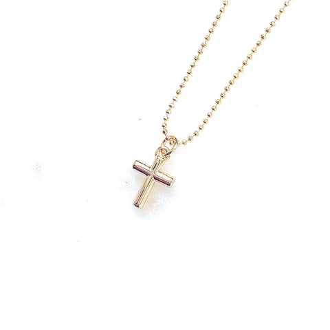 Small Cross Necklace