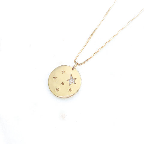 Constellation Medallion Necklace