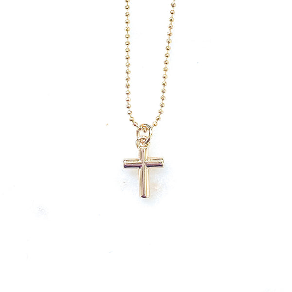 Small Cross Necklace